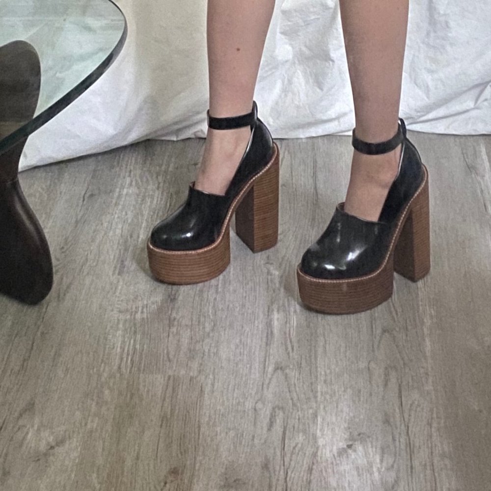 Brand New Jeffrey Campbell High Leather Pumps